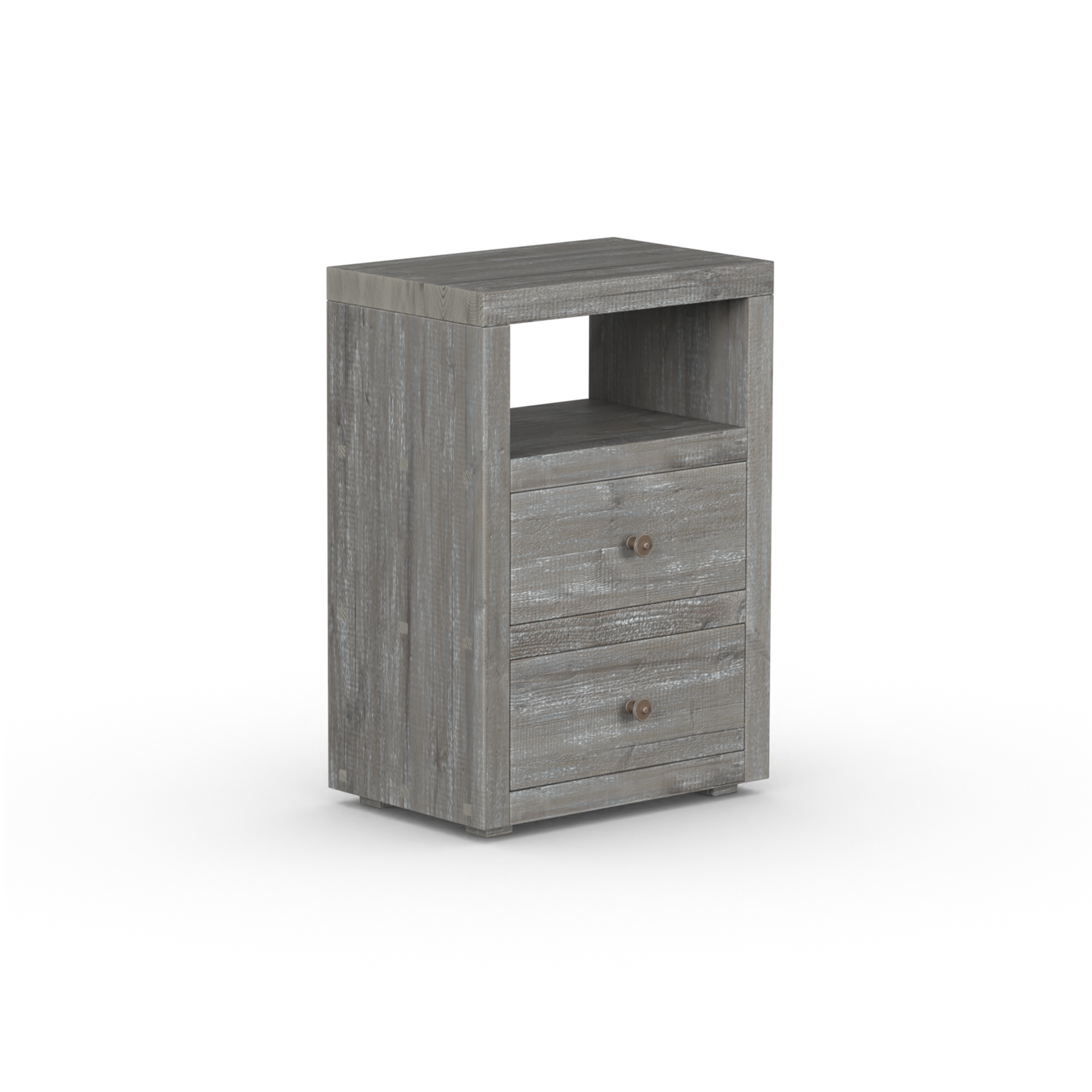 Branson Tall 2 Drawer Bedside