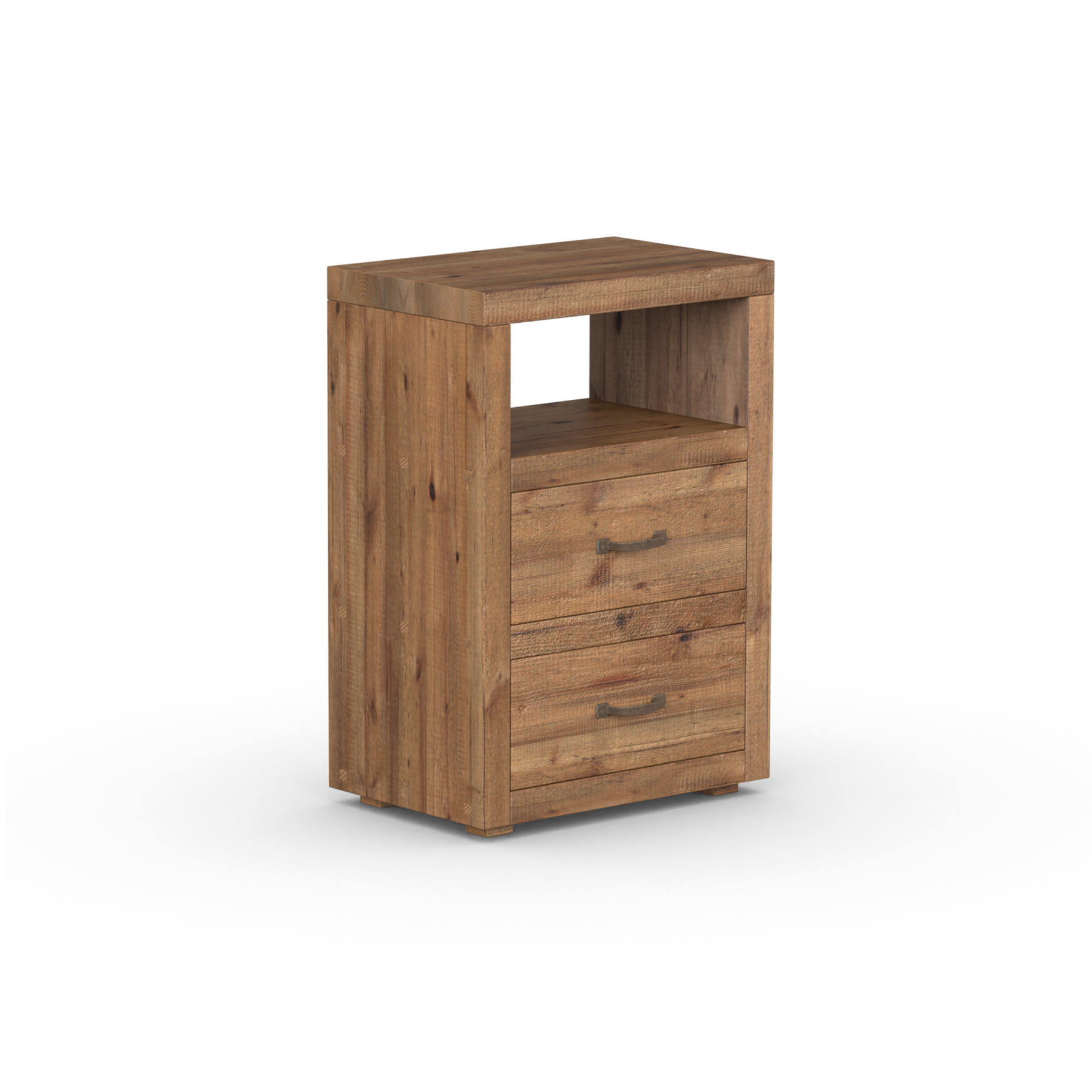 Branson Tall 2 Drawer Bedside