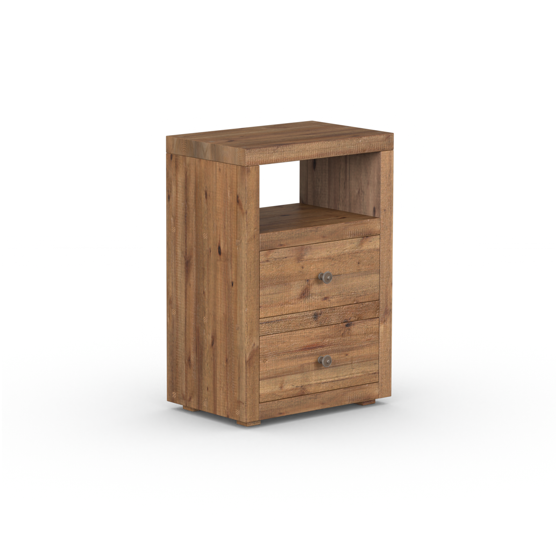 Branson Tall 2 Drawer Bedside
