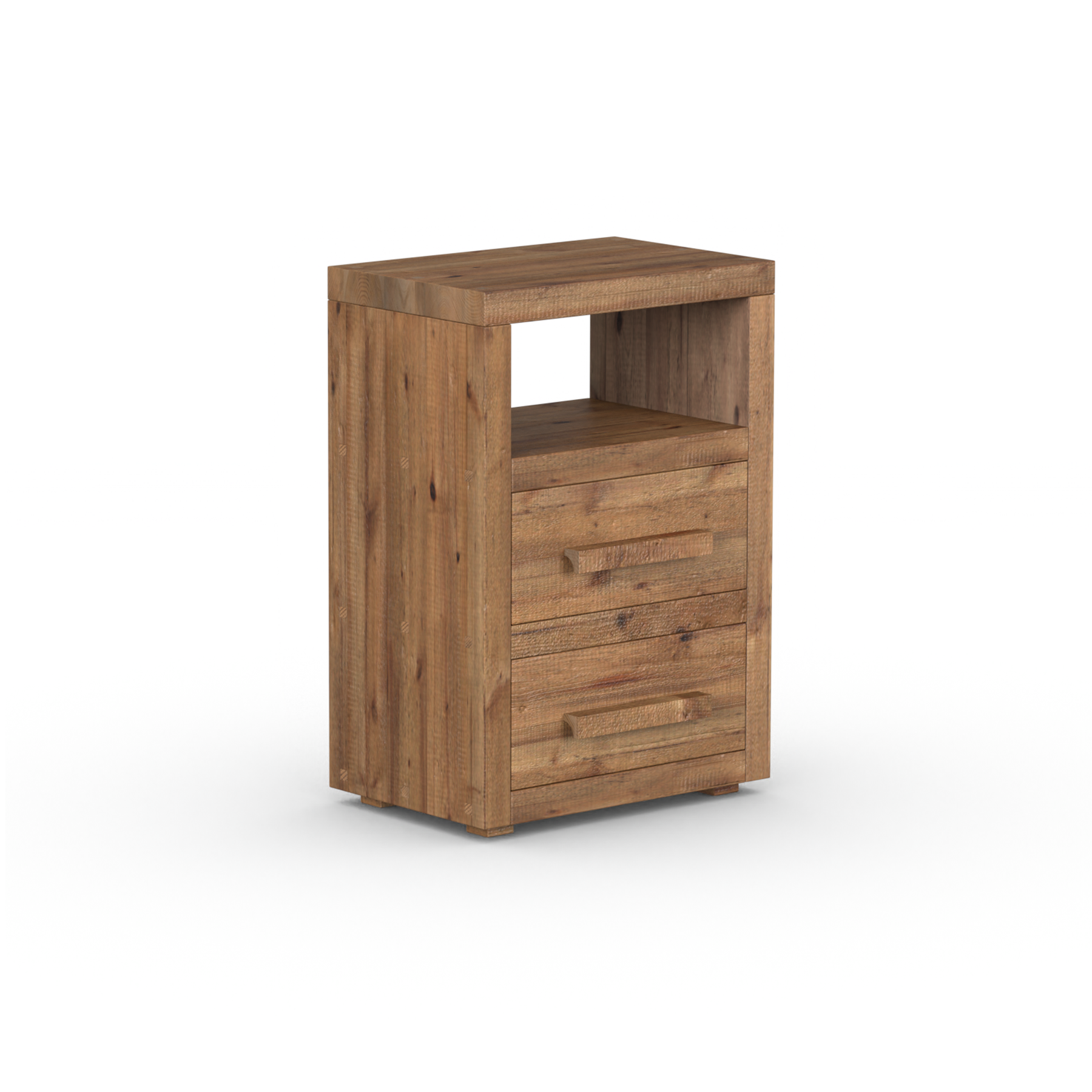 Branson Tall 2 Drawer Bedside