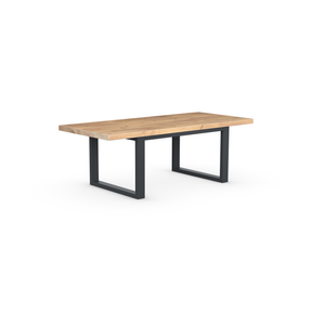Cavendish Dining Table - Long Overhang Custom Frame