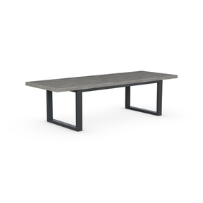 Cavendish Dining Table - Long Overhang Custom Frame