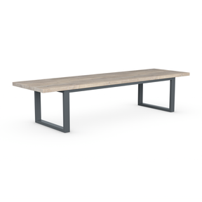 Cavendish Dining Table - Long Overhang Custom Frame