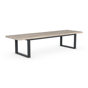 Cavendish Dining Table - Long Overhang Custom Frame