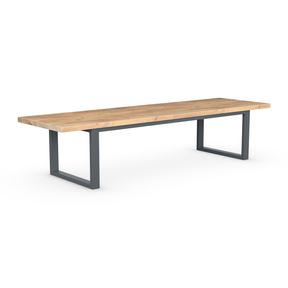 Cavendish Dining Table - Long Overhang Custom Frame