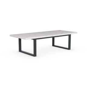 Cavendish Dining Table - Long Overhang Custom Frame