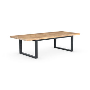 Cavendish Dining Table - Long Overhang Custom Frame