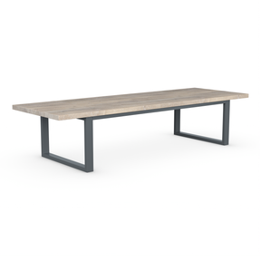 Cavendish Dining Table - Long Overhang Custom Frame
