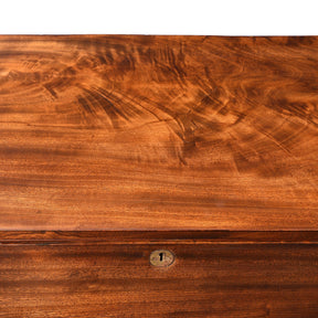 Chinese Export Secretaire Campaign Chest - Ca 1865