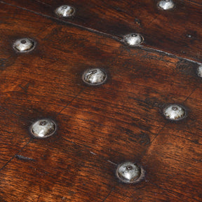 Brass Bound  Rosewood Jewellery Box From Kutch - 19Th C