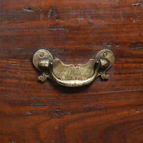 Brass Bound Teak Indian Campaign Chest, Rajasthan -19thC