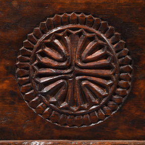 Carved Himalayan Cedar Coffer from the Kulu Valley - 19thC