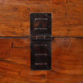 Exceptionally Large Camphor Trunk From Hebei - Early 19th Century