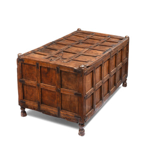 Indian Stick Box Storage Chest From Jaisalmer - 19thC