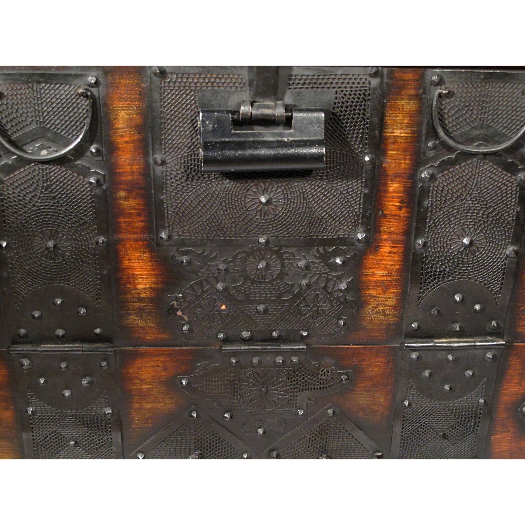 Korean Drop Front Blanket Chest - Early 20thC