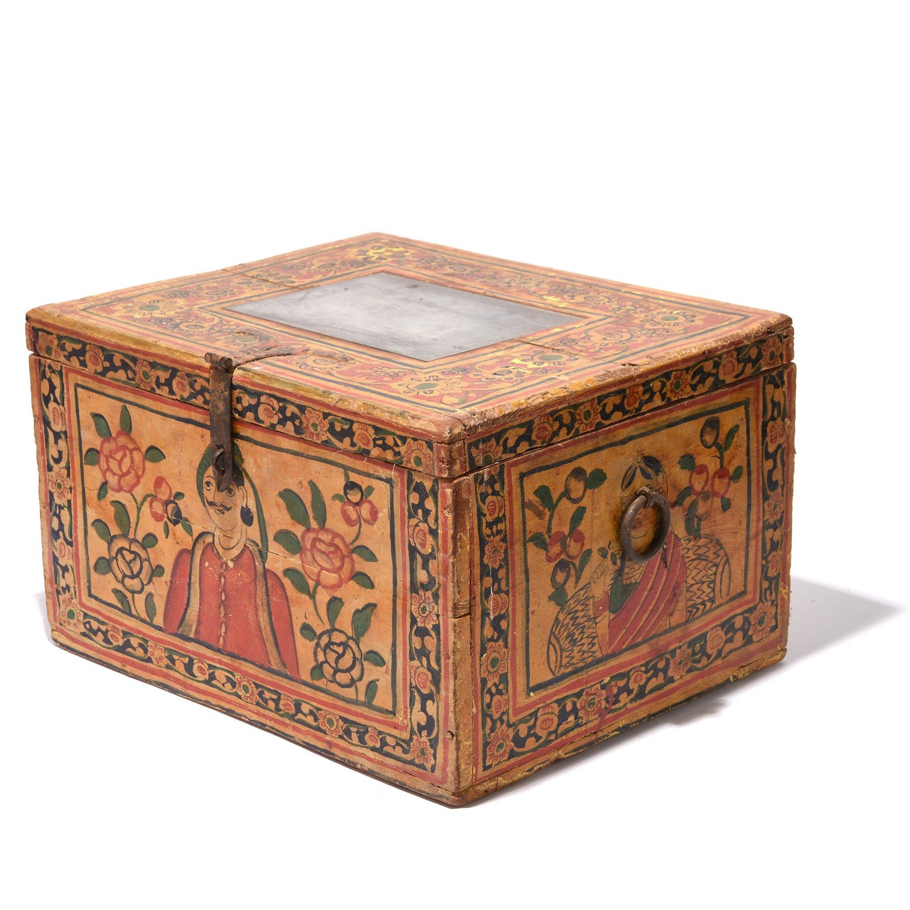 Painted Box From Shekhawati - 19thC