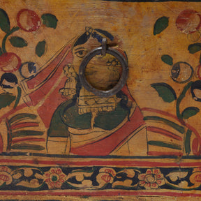 Painted Box From Shekhawati - 19thC