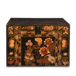 Painted Chinese Opera Chest From Shanxi - Ca 1900