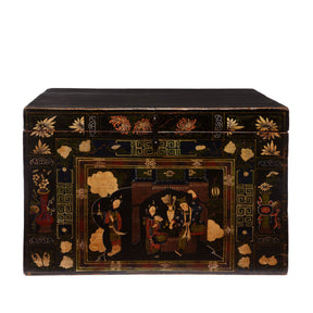 Painted Opera Chest from Shanxi - 19thC