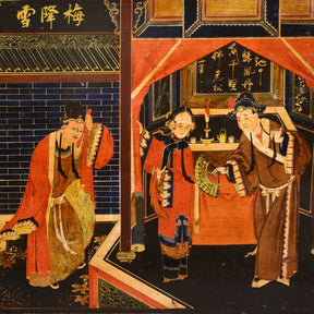 Painted Opera Chest from Shanxi - 19thC