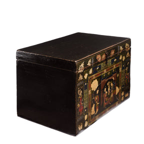Painted Opera Chest from Shanxi - 19thC