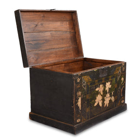 Painted Opera Chest From Shanxi - Ca 1900