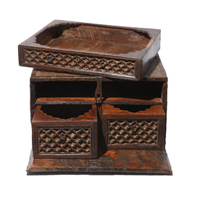 Exceptional Quality Jewellery Box from Rajasthan - 18thC