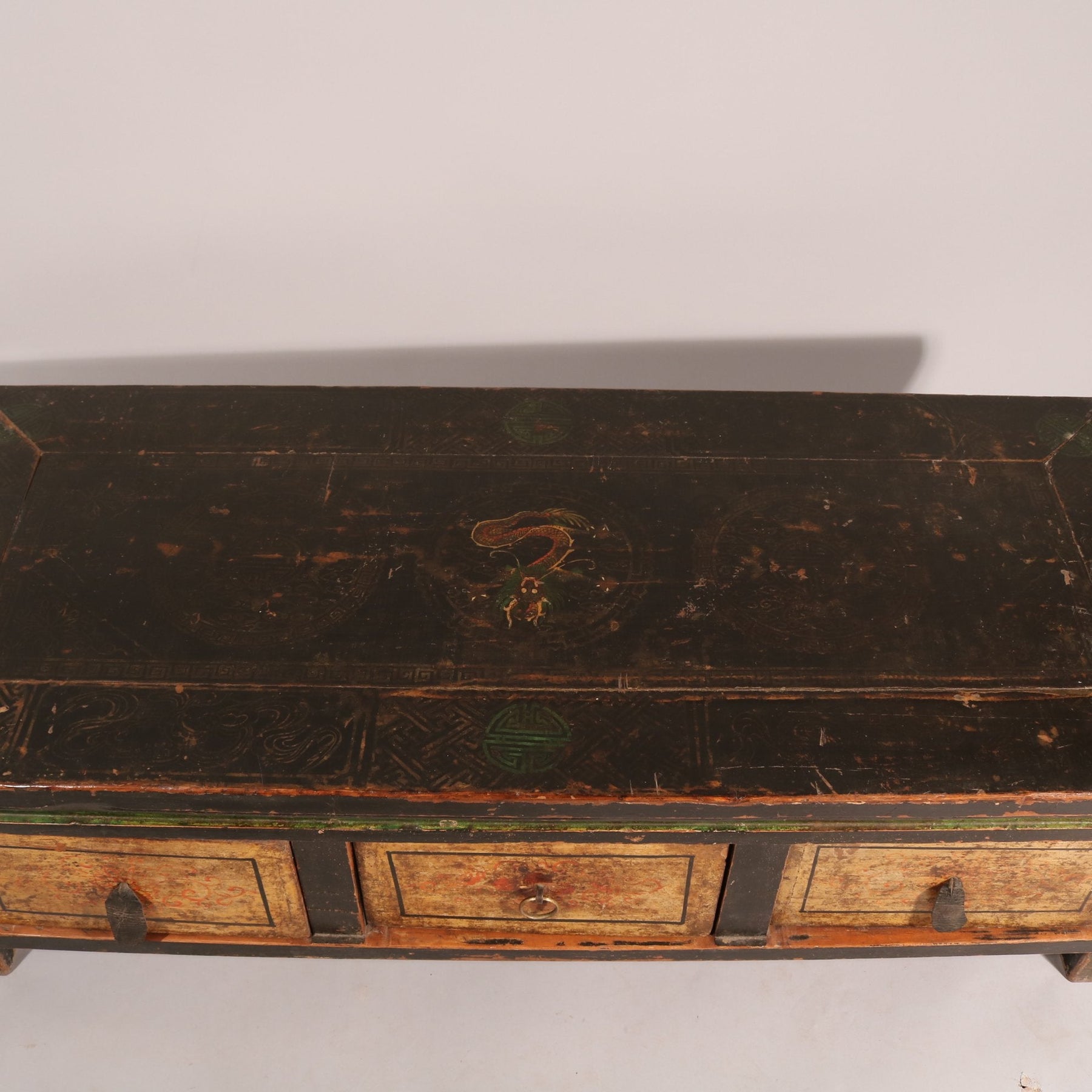 Painted Mongolian Choksar - 19thC