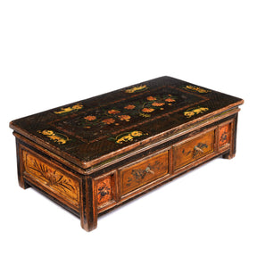 Painted Mongolian Prayer Table - 19thC