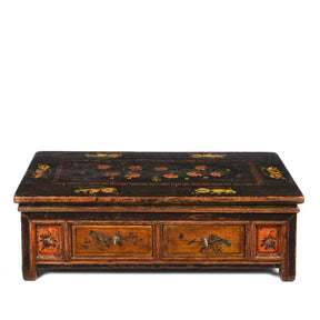 Painted Mongolian Prayer Table - 19thC