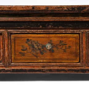 Painted Mongolian Prayer Table - 19thC
