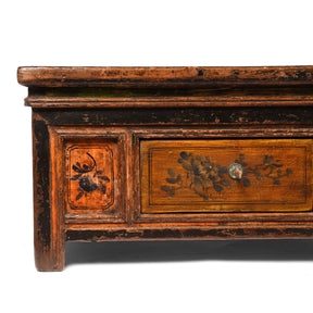 Painted Mongolian Prayer Table - 19thC