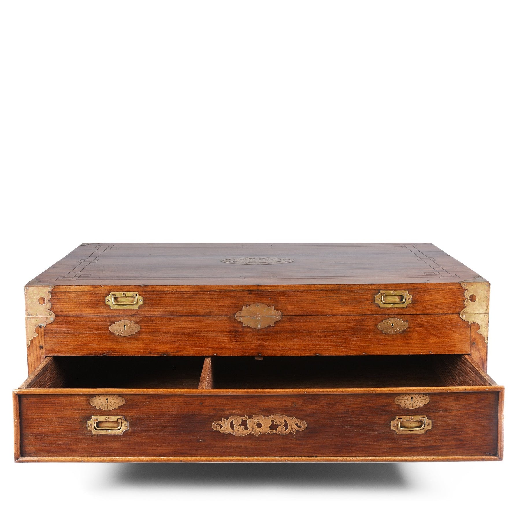 Rosewood Coffee Table - Chest With Drawers - Late 19thC