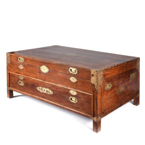 Rosewood Coffee Table - Chest With Drawers - Late 19thC