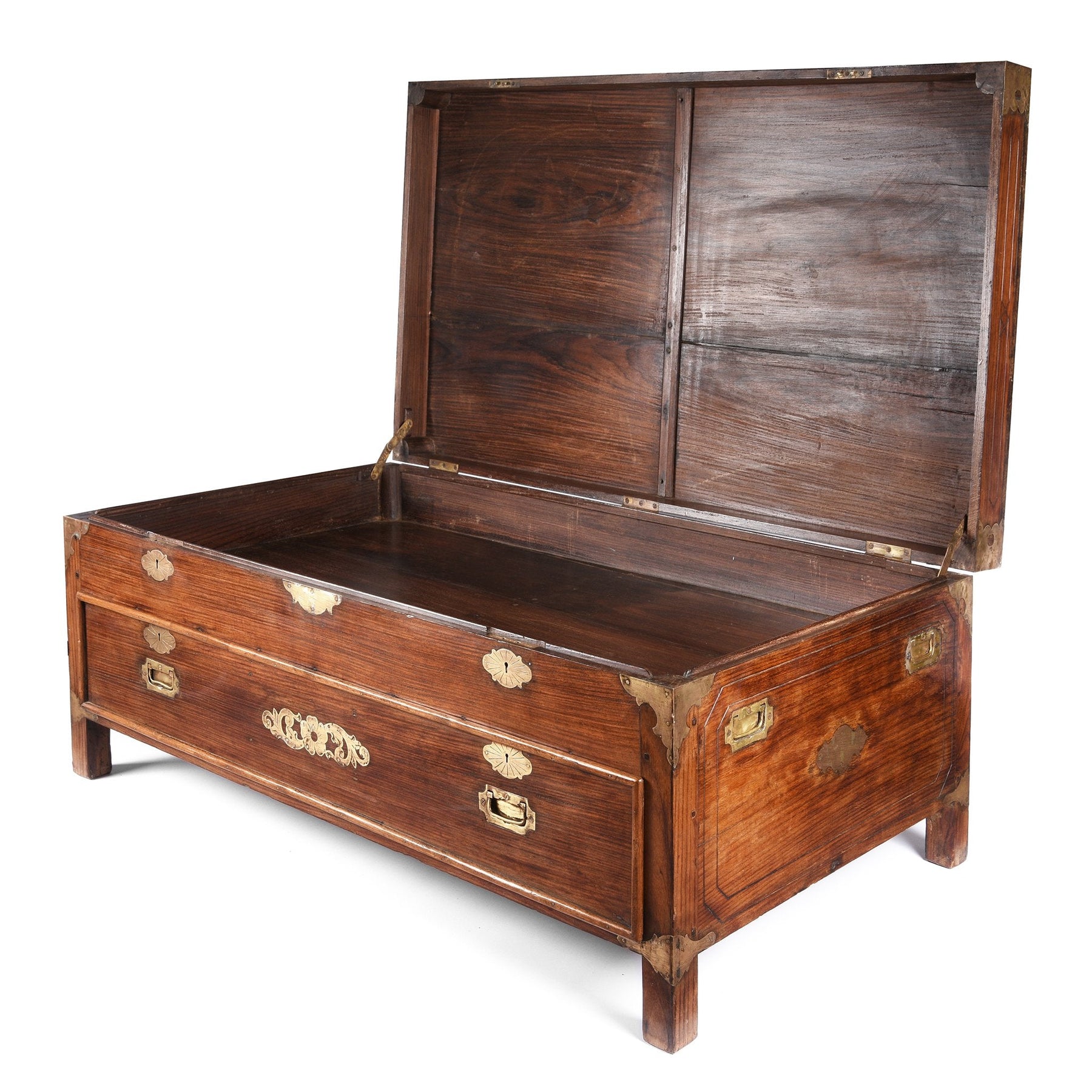 Rosewood Coffee Table - Chest With Drawers - Late 19thC