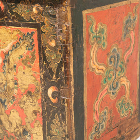 Tibetan Choksar with Dragon Painting - Early 18thC