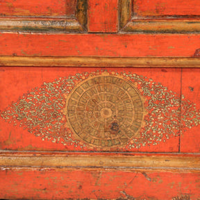 Tibetan Choksar With Snow Lion Painting - 19thC