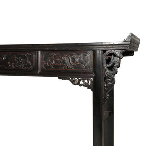 Black Lacquer Altar Table from Shandong - 19thC