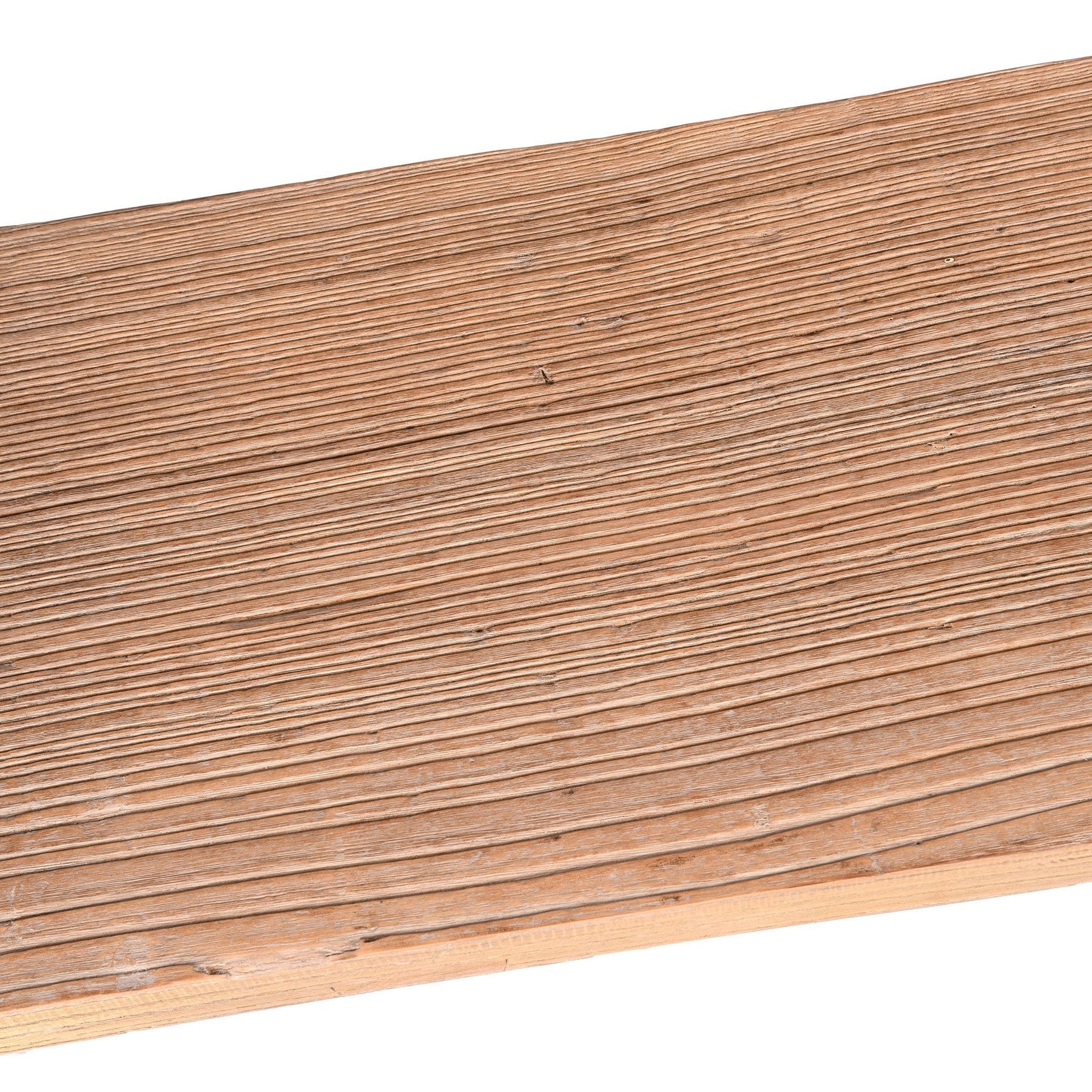 Bleached Ribbon Altar Table Made From Reclaimed Elm