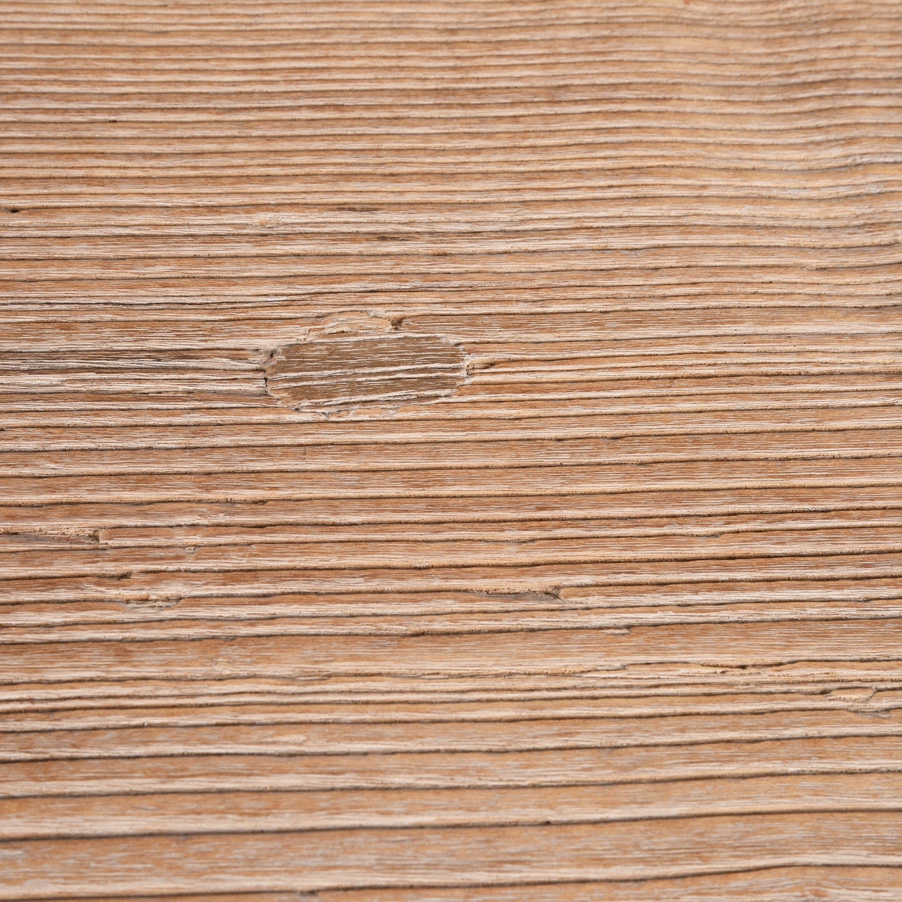 Bleached Ribbon Altar Table Made From Reclaimed Elm