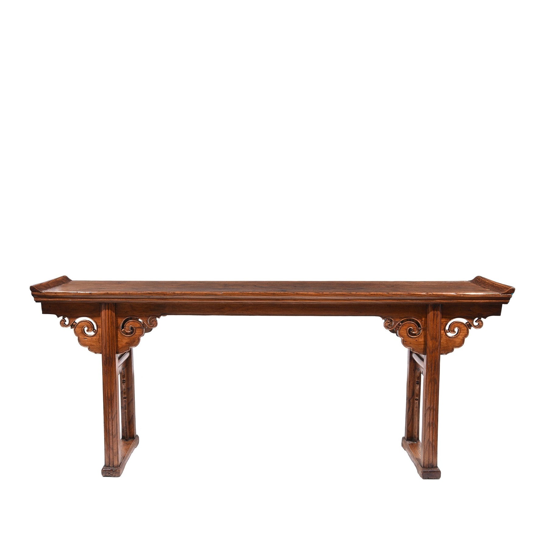 Chinese Altar Table Made From Catalpa & Elm - 19thC