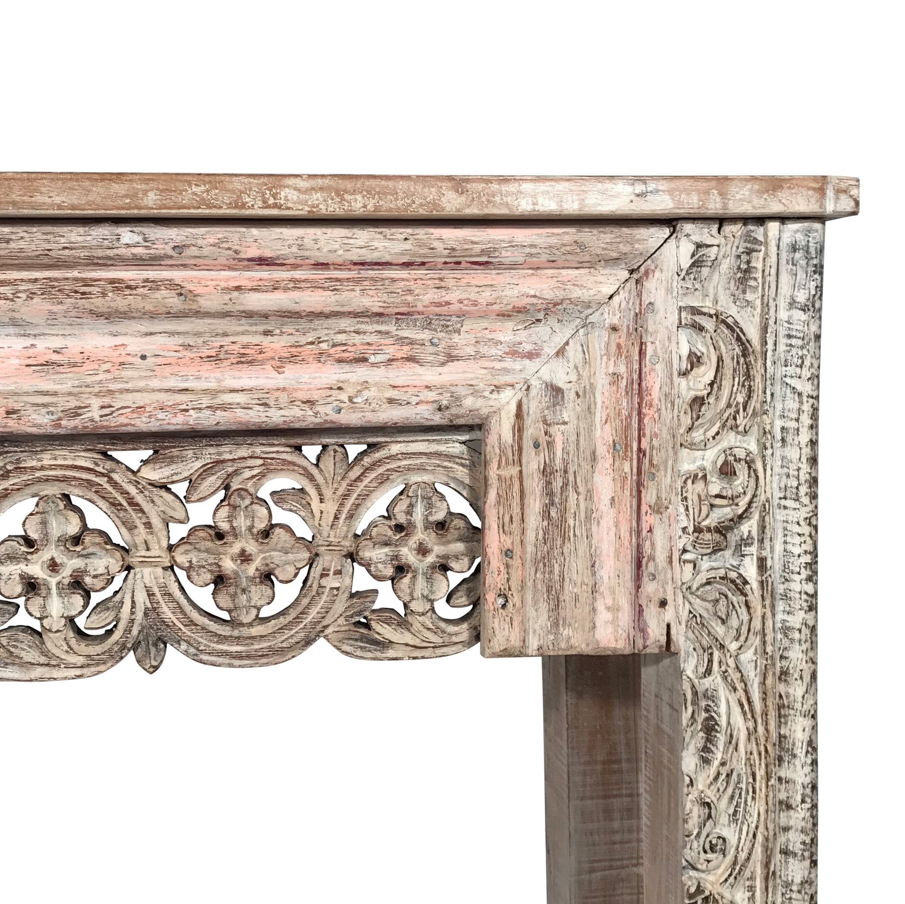 Console Table Made From Reclaimed Teak