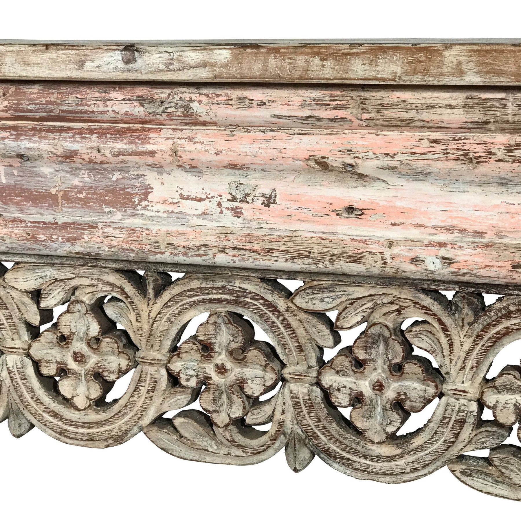 Console Table Made From Reclaimed Teak