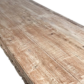 Console Table Made From Reclaimed Teak