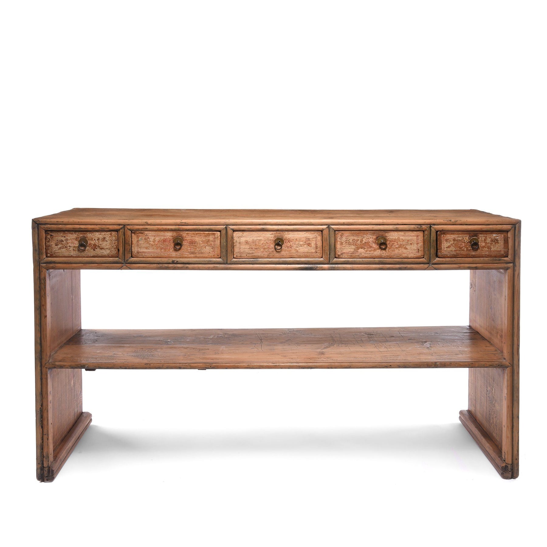 Five Drawer Console Table From Shandong  - 19thC