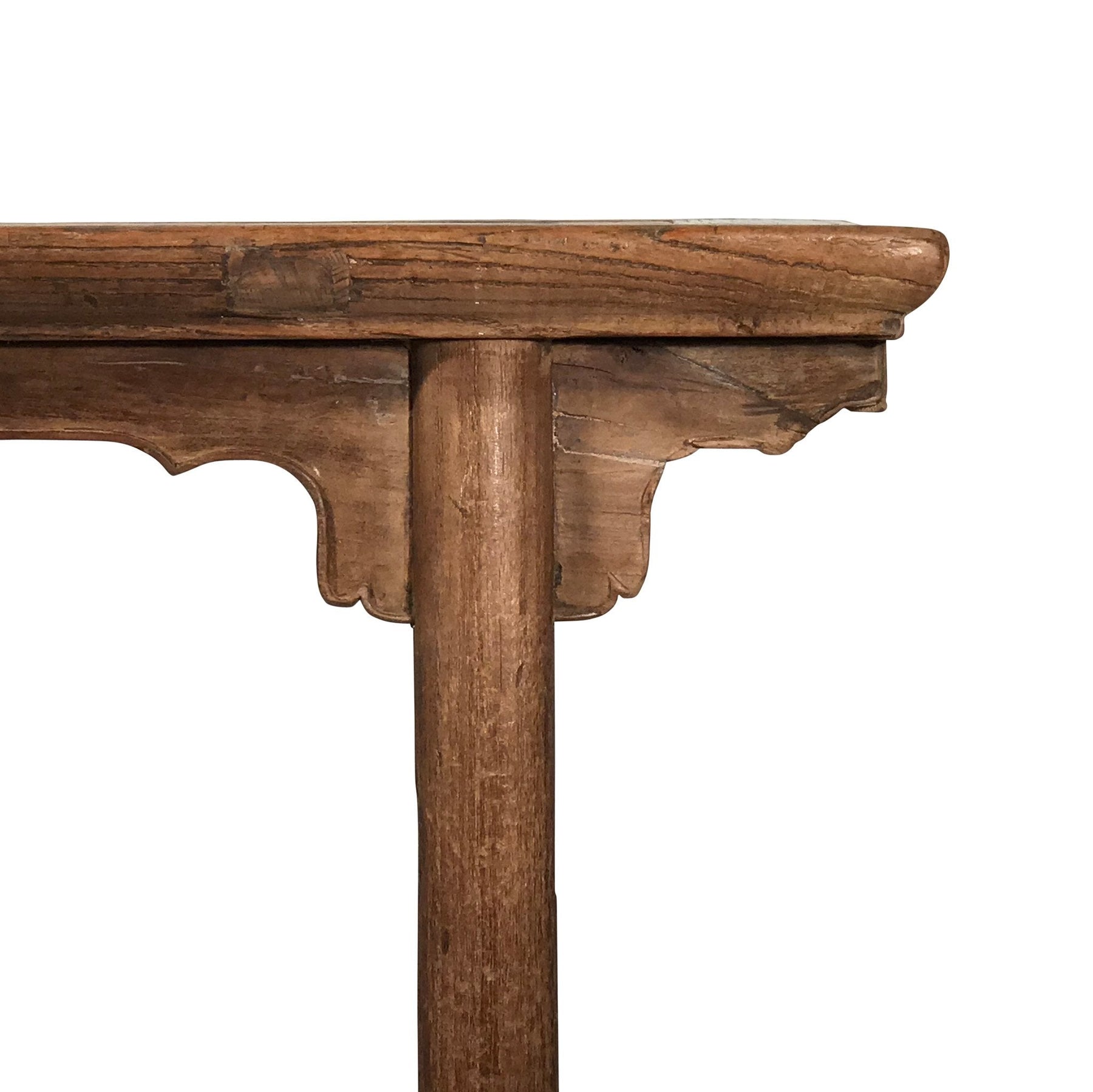 Ming Style Elm Altar Table From Shanxi - Late 18thC