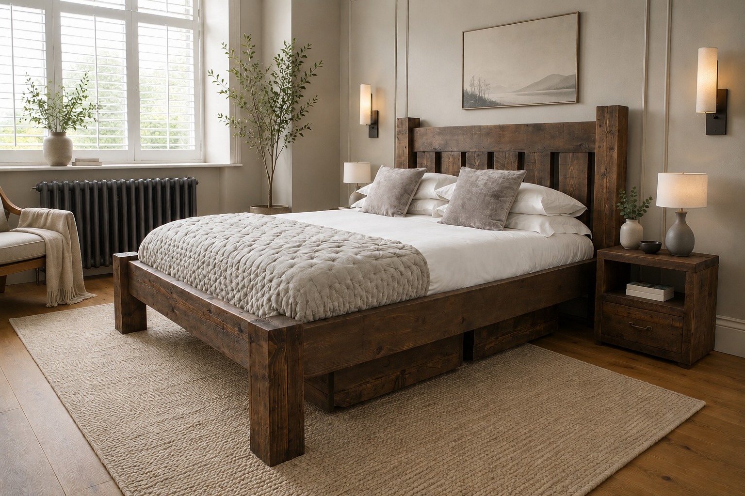 Darcy Bed With Low End