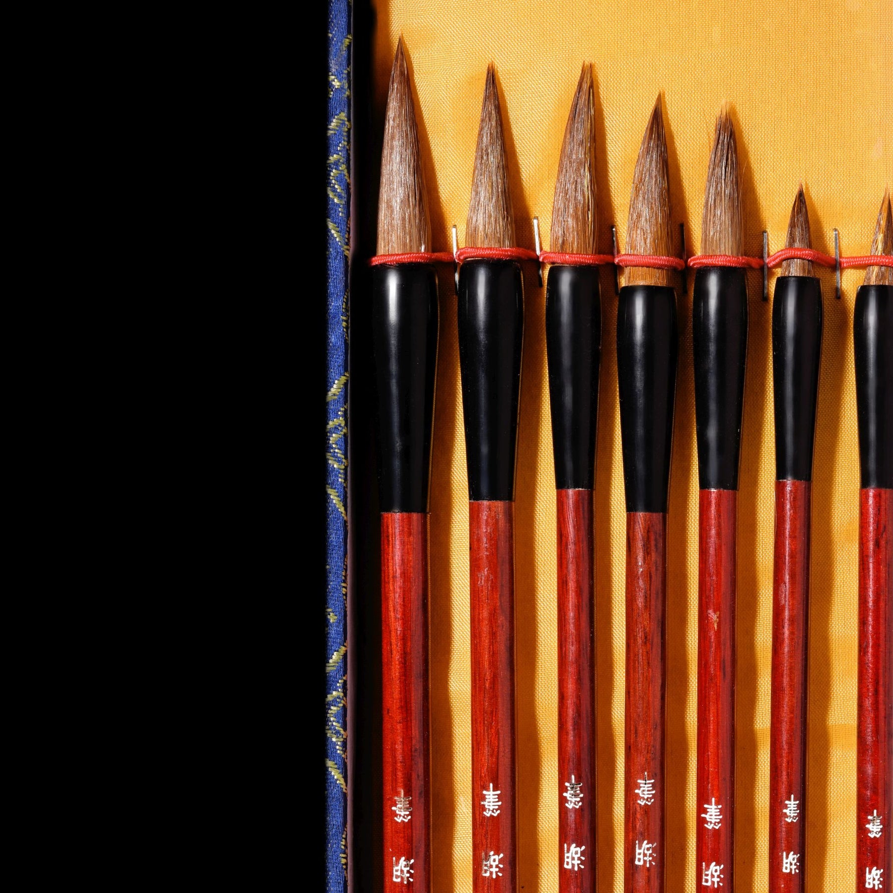 Boxed Set Of Calligraphy Brushes