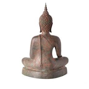 Bronze Buddha From Thailand - 75 - 100 years old