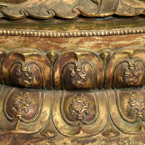 Bronze Shakyamuni Seated Buddha From Tibet - Ca 1910